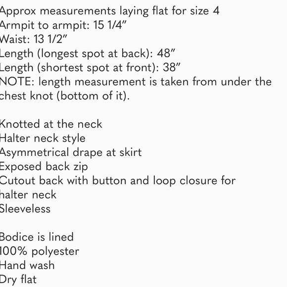 Shona joy x Revolve Knotted Neckline Tulip Hem Draped Dress Gown Ivory NWT - Picture 5 of 14